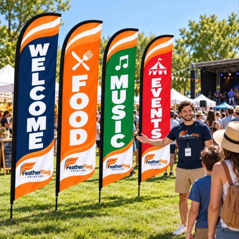 Event Teardrop Flag